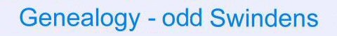 Genealogy - ODD Swindens