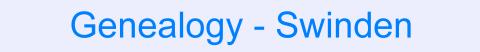 Genealogy - Swinden
